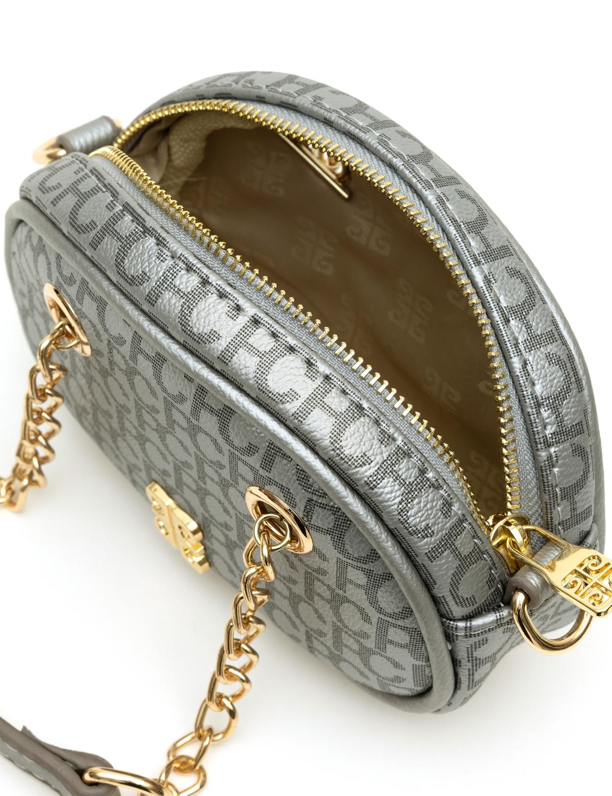 Gümüş Çapraz Çanta - 50297697003