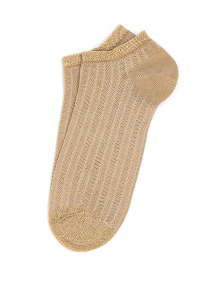 Kadın Bej Patik Çorap - 50287853010