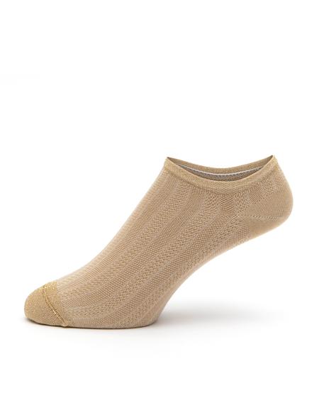 Kadın Bej Patik Çorap - 50287853010