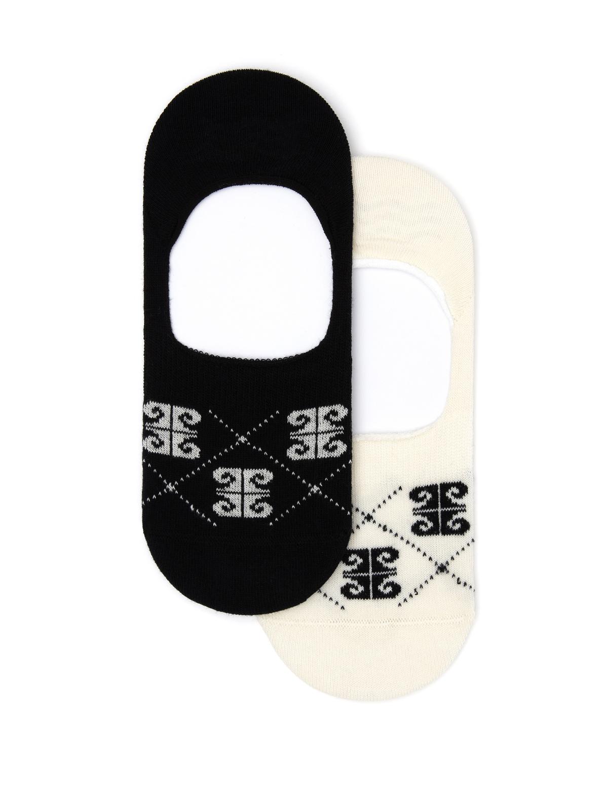 Kadın 2'li Babet Çorap - 50290286003