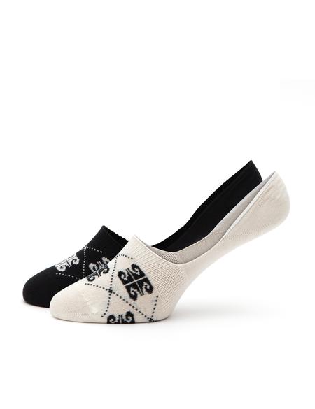 Kadın 2'li Babet Çorap - 50290286003