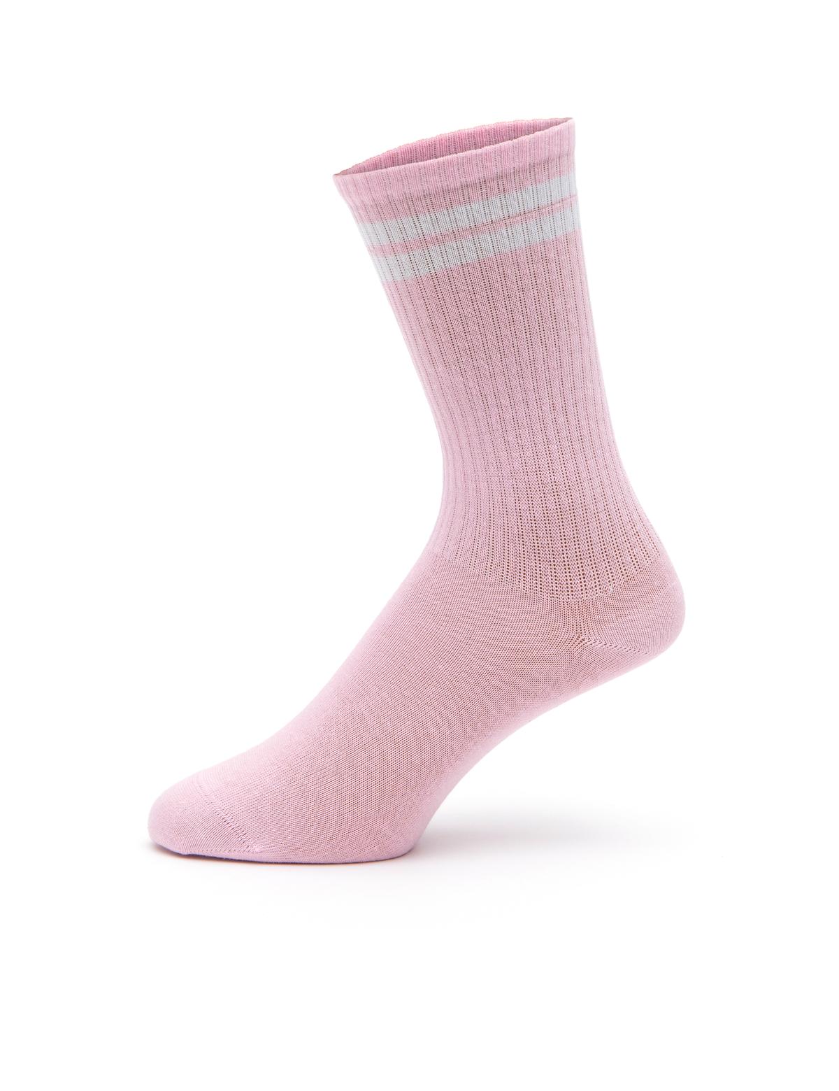Kadın Pembe Soket Çorap