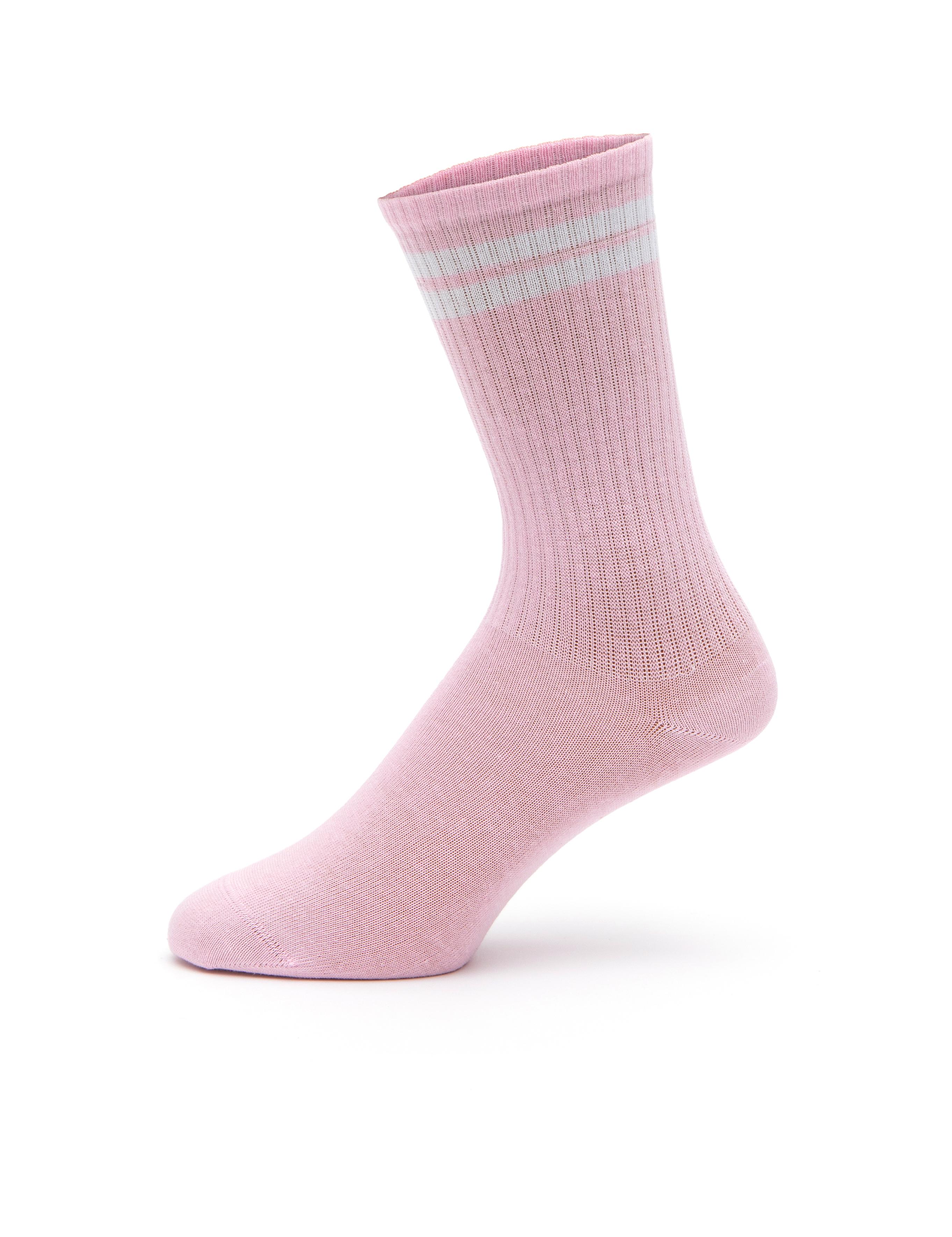 Kadın Pembe Soket Çorap