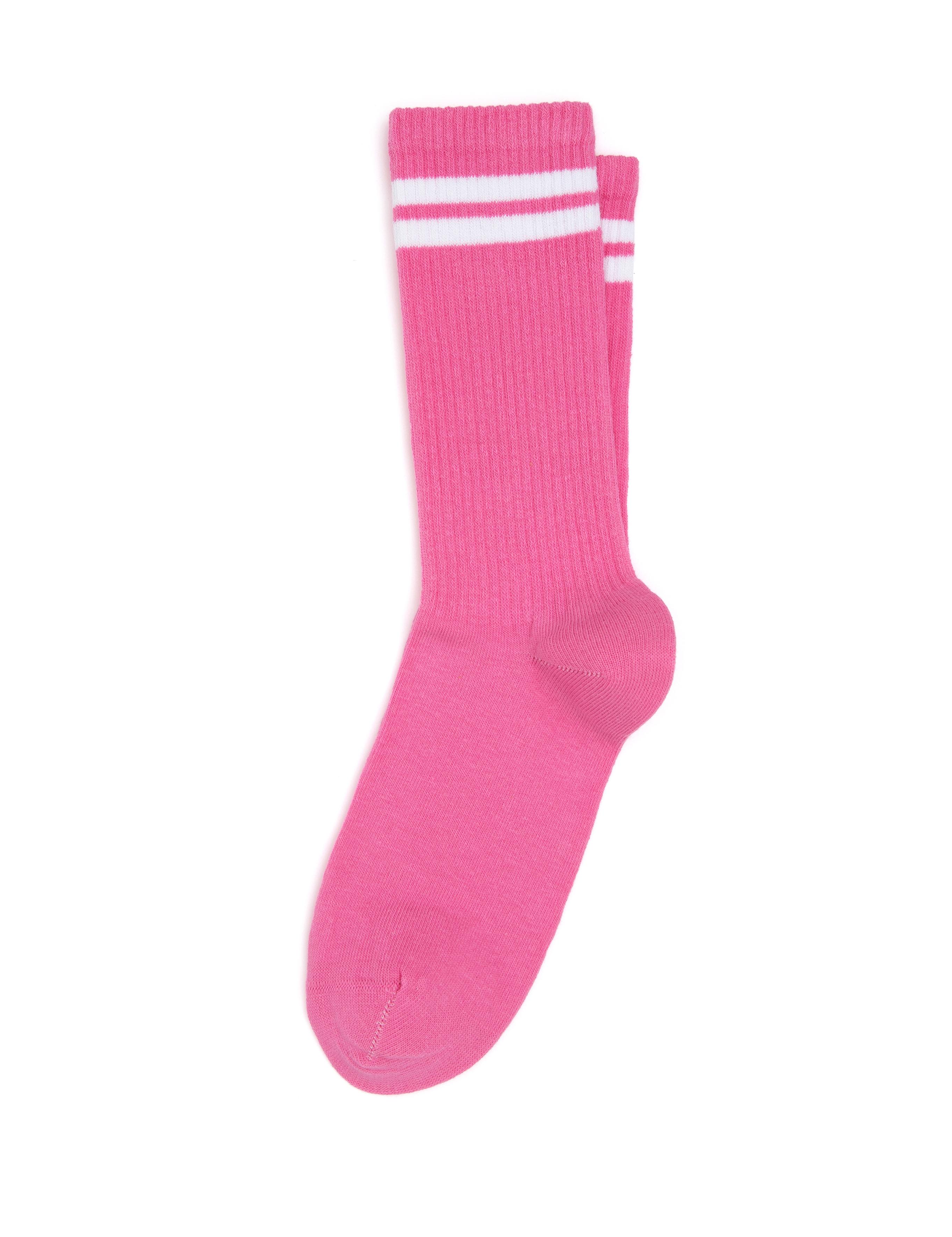 Kadın Koyu Pembe Soket Çorap