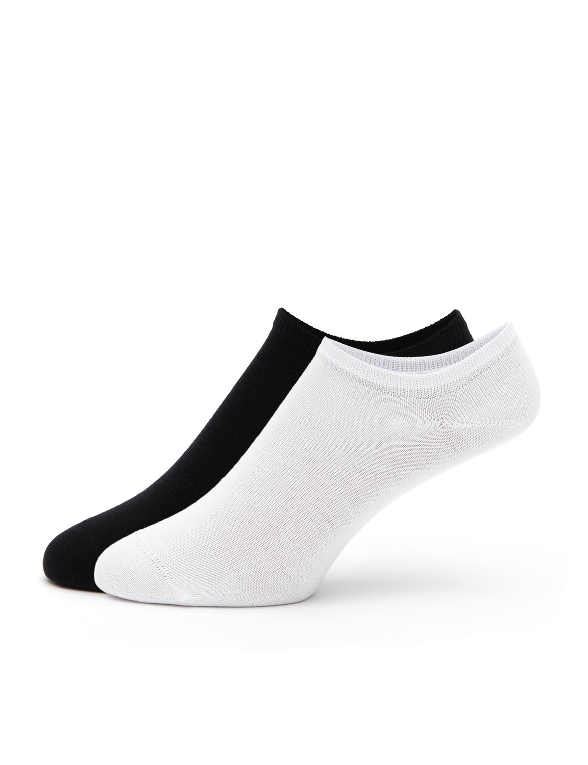 Kadın Beyaz 2'li Patik Çorap