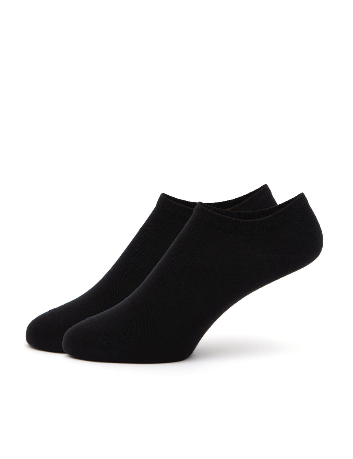 Kadın Siyah 2'li Patik Çorap