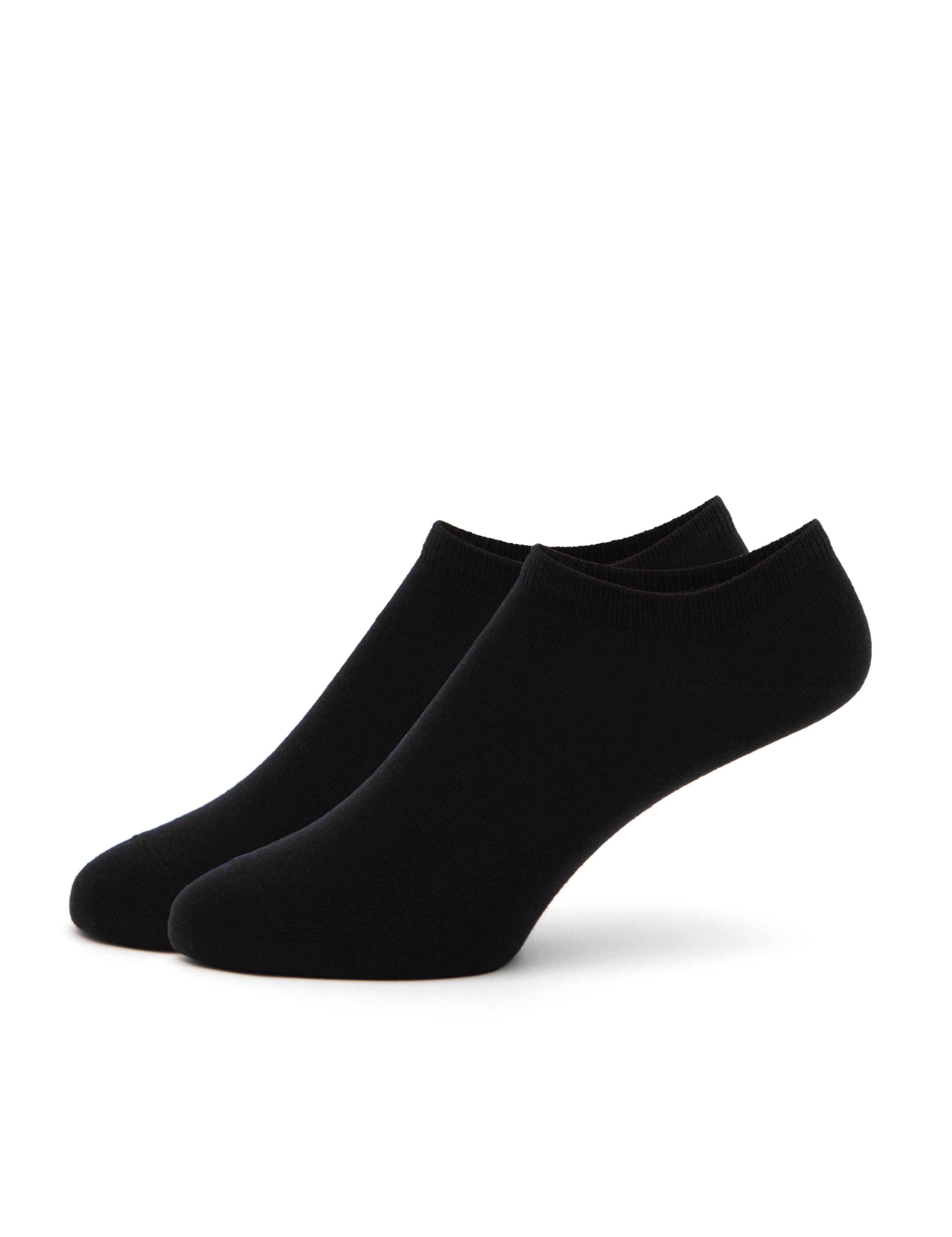 Kadın Siyah 2'li Patik Çorap