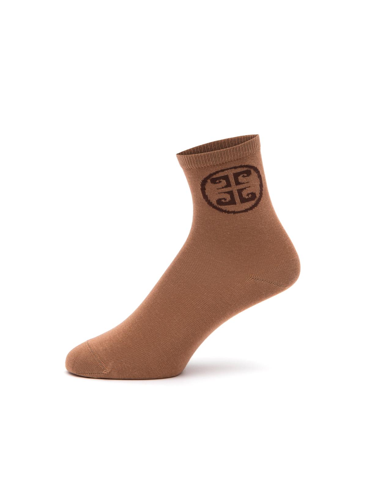 Kadın Kahverengi Soket Çorap