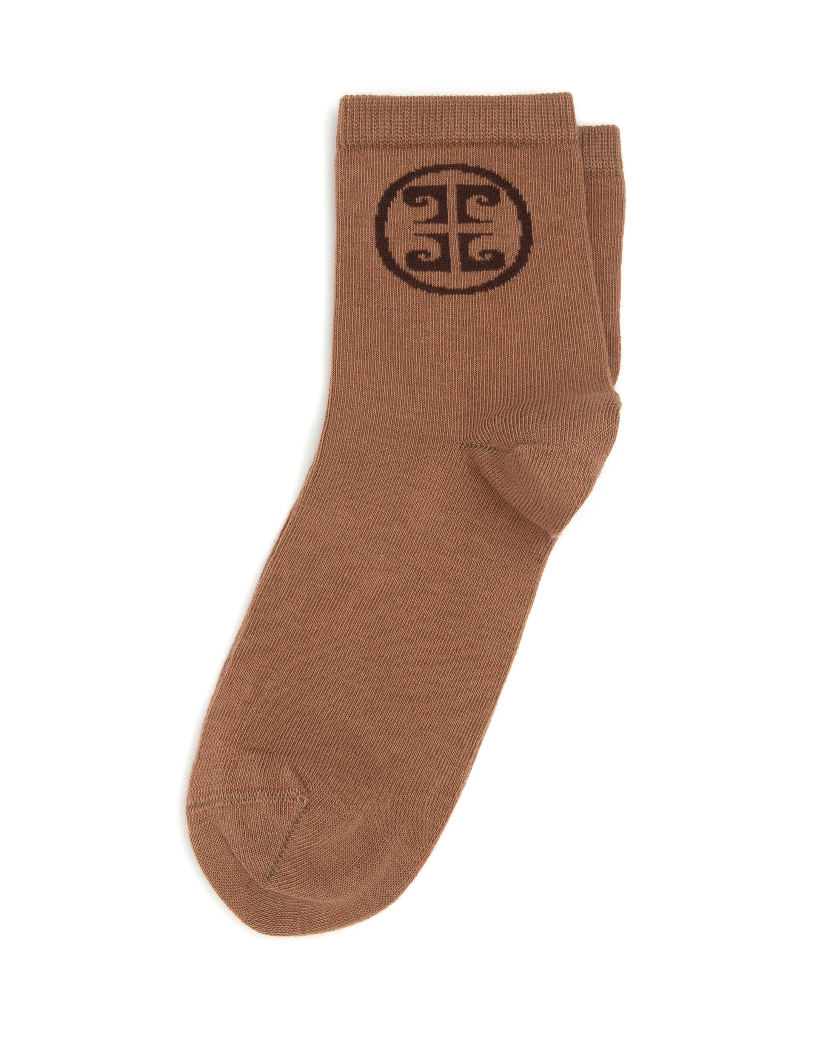 Kadın Kahverengi Soket Çorap