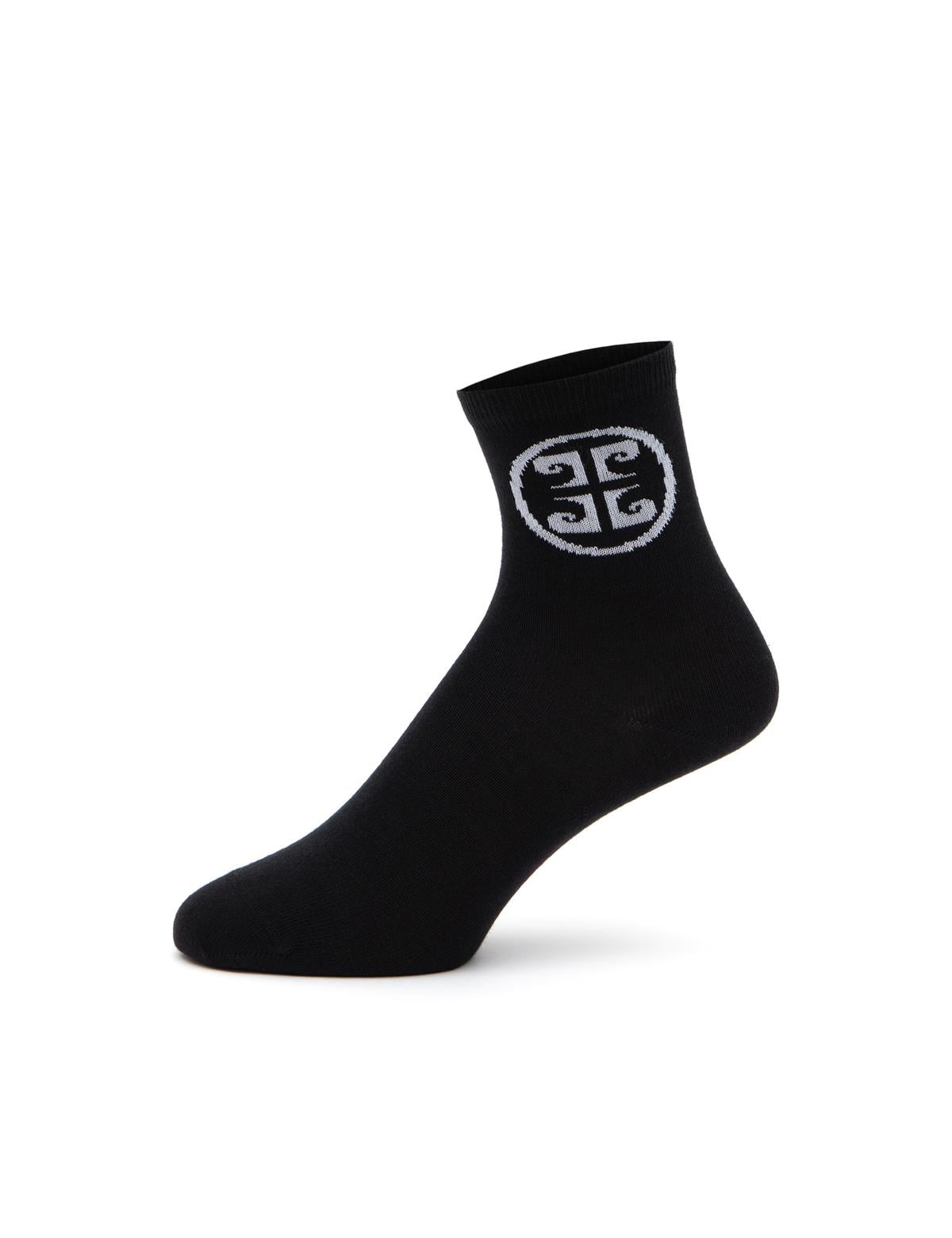 Kadın Siyah Soket Çorap