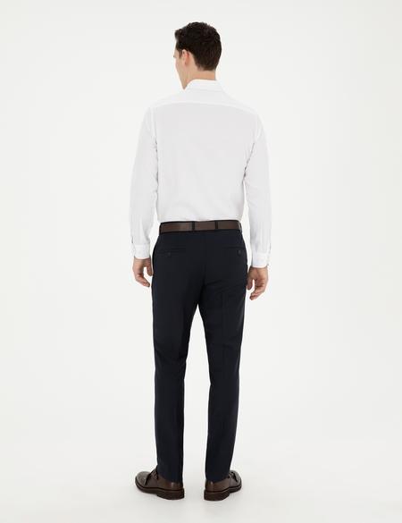 Lacivert Slim Fit Kumaş Pantolon - 50266629054