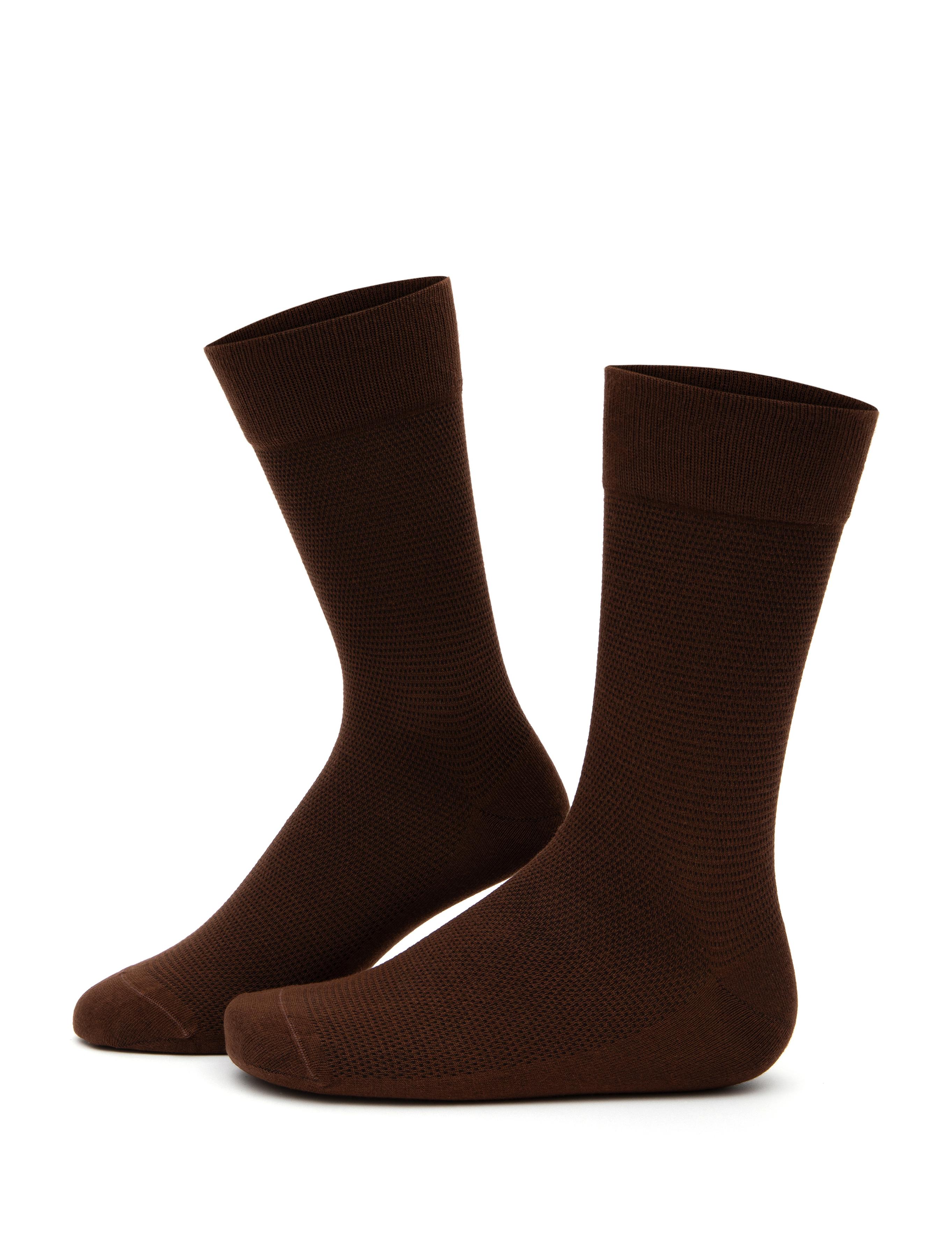 Erkek Kahverengi Çorap
