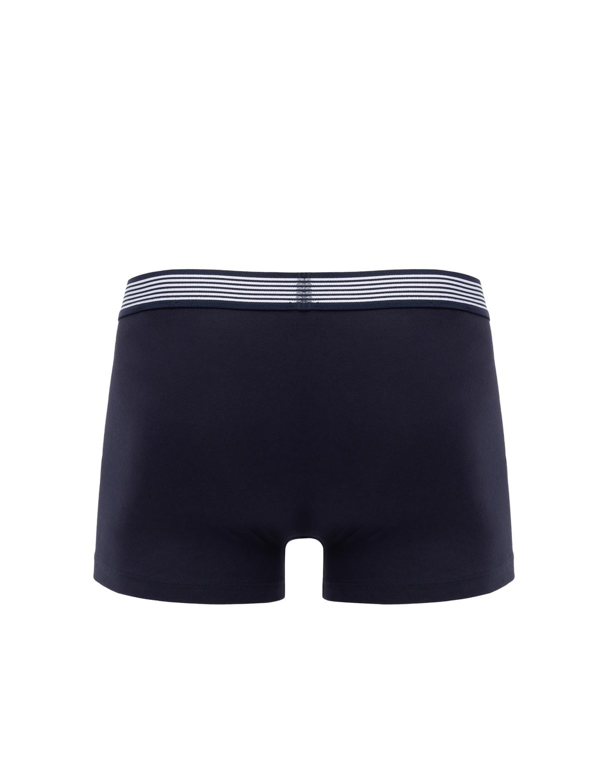 Renkli Pamuk Modal Karışımlı 3'lü Boxer - 50293284001