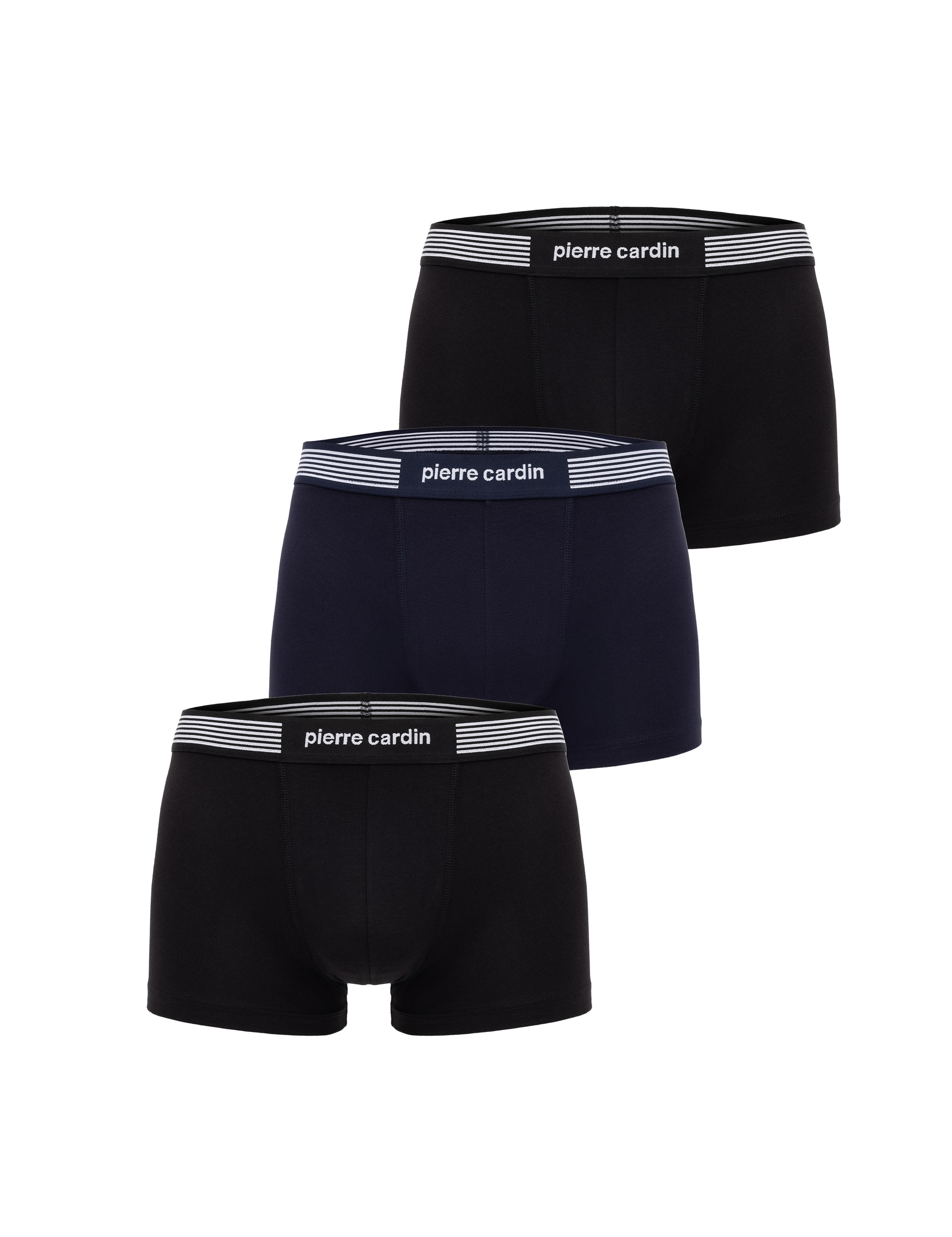 Renkli Pamuk Modal Karışımlı 3'lü Boxer