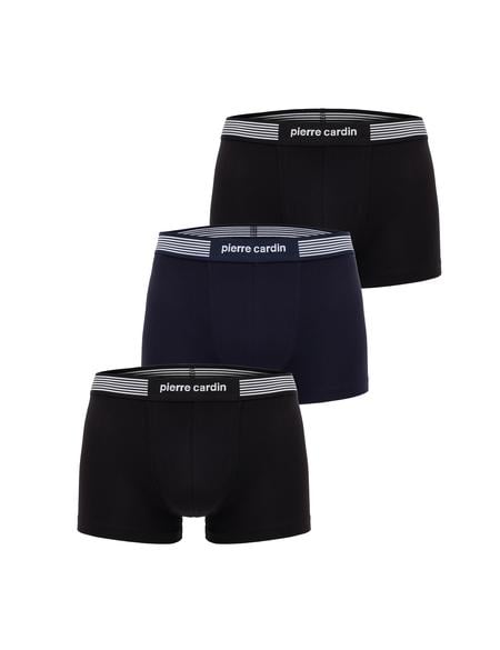 Renkli Pamuk Modal Karışımlı 3'lü Boxer - 50293284001