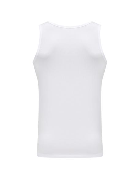 Beyaz Pamuk Modal Karışımlı 2'li Atlet - 50293286001