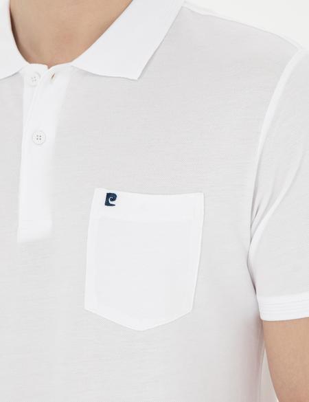 Beyaz Regular Fit Basic Tişört - 50291576006