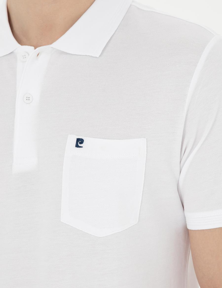 Beyaz Regular Fit Basic Tişört