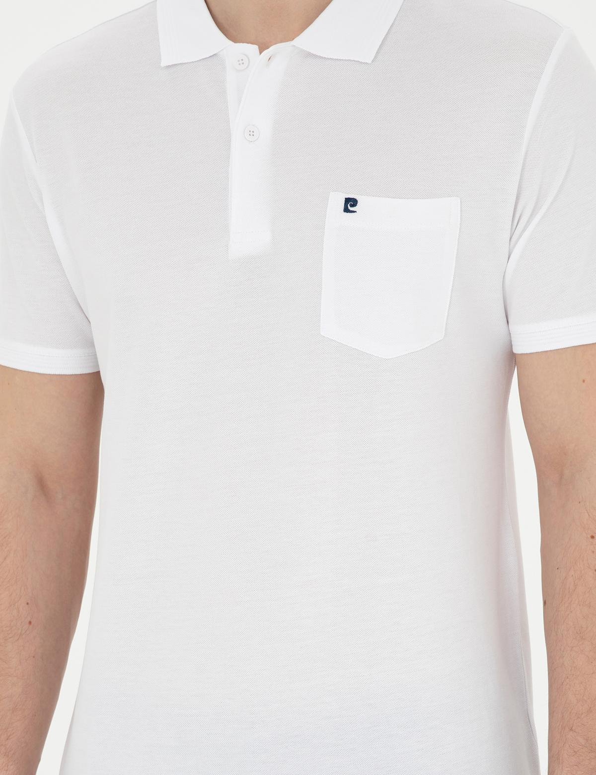 Beyaz Regular Fit Basic Tişört - 50291576006