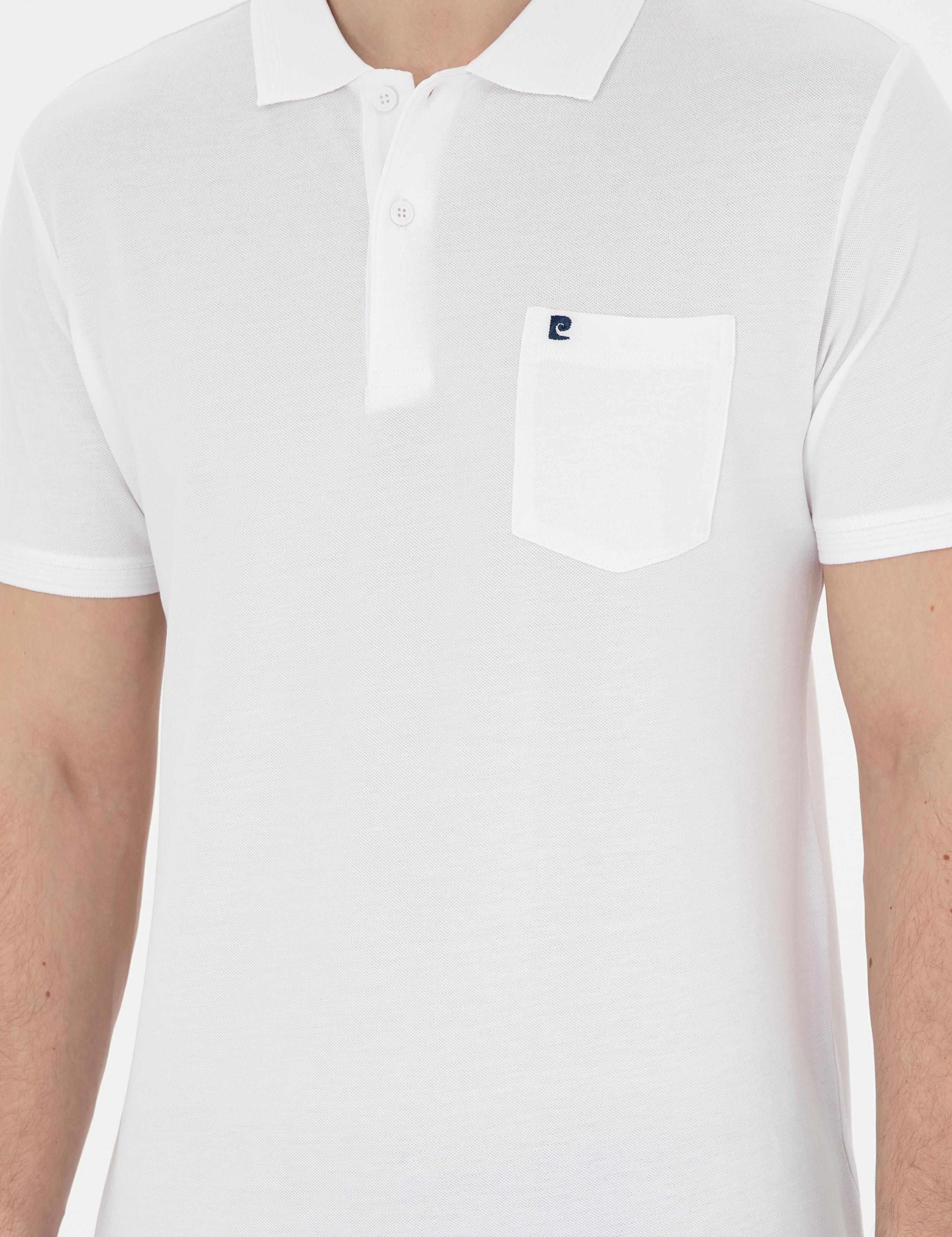 Beyaz Regular Fit Basic Tişört