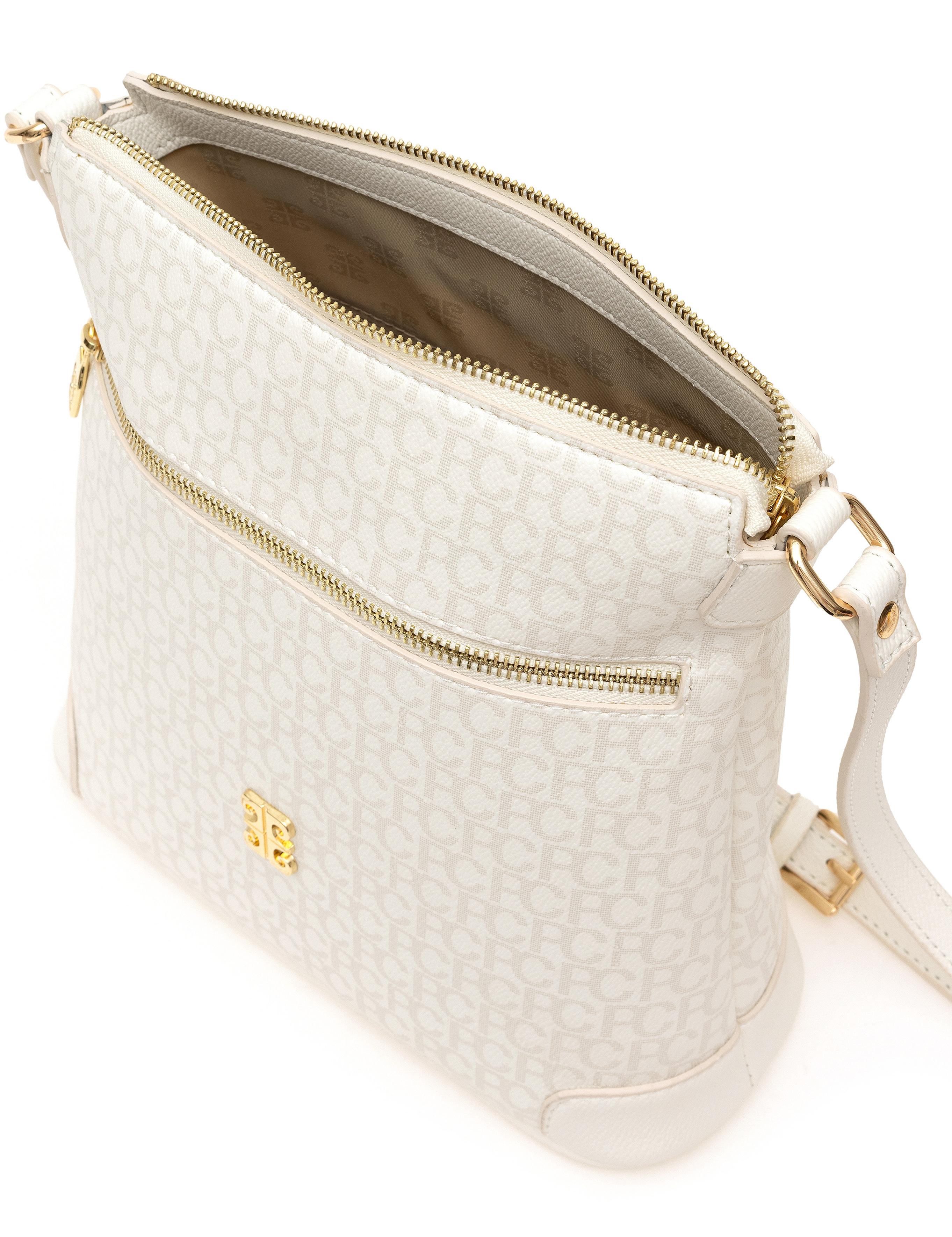 Beyaz Çapraz Çanta