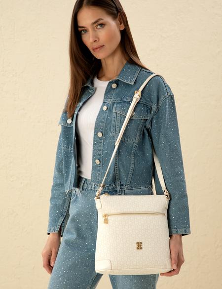 Beyaz Çapraz Çanta - 50297699002