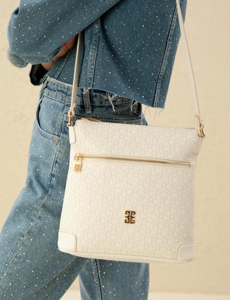 Beyaz Çapraz Çanta - 50297699002