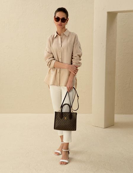 Kahverengi Omuz Çantası - 50297701002