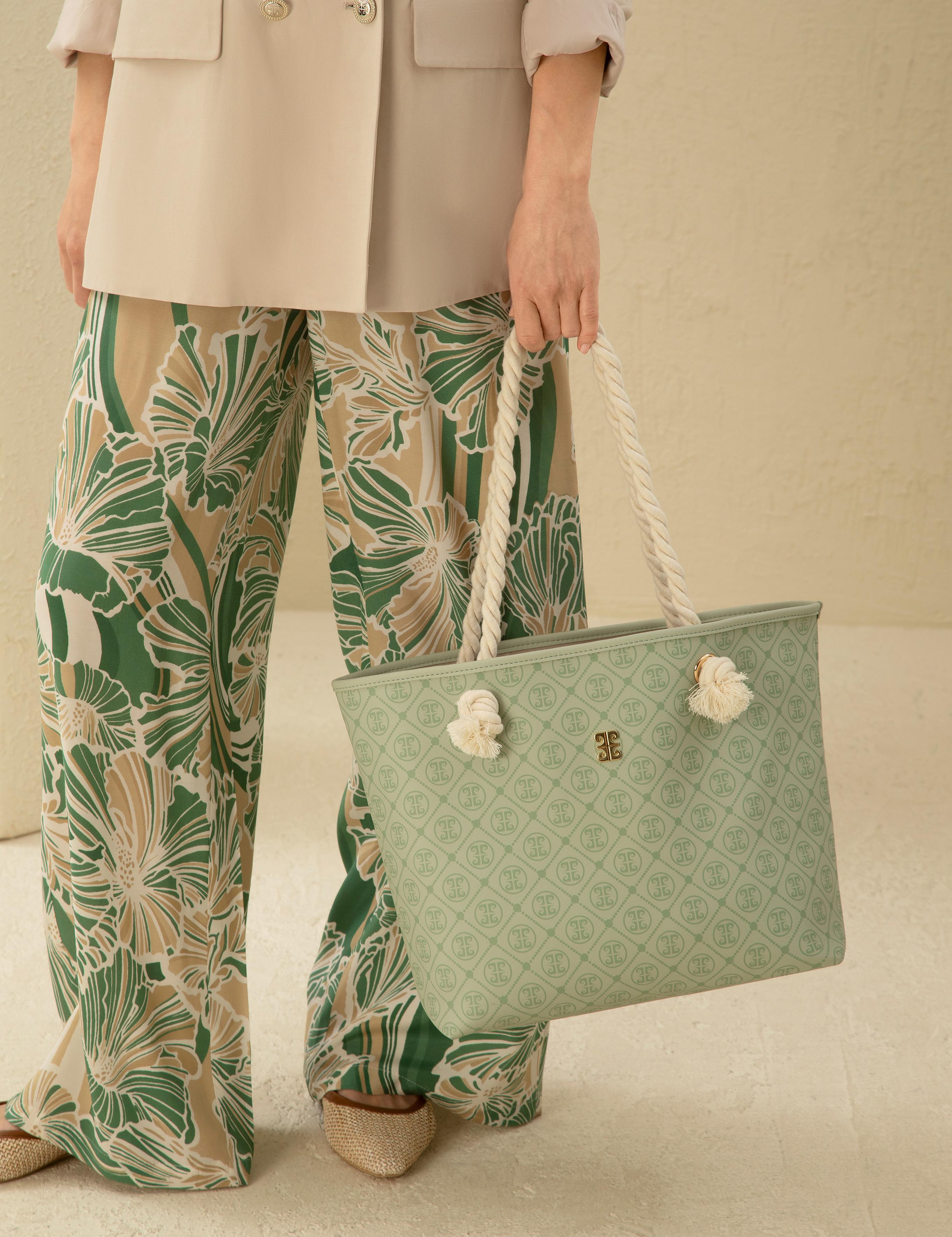 Su Yeşili Omuz Çantası