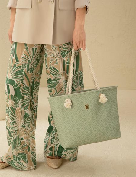 Su Yeşili Omuz Çantası - 50297722003