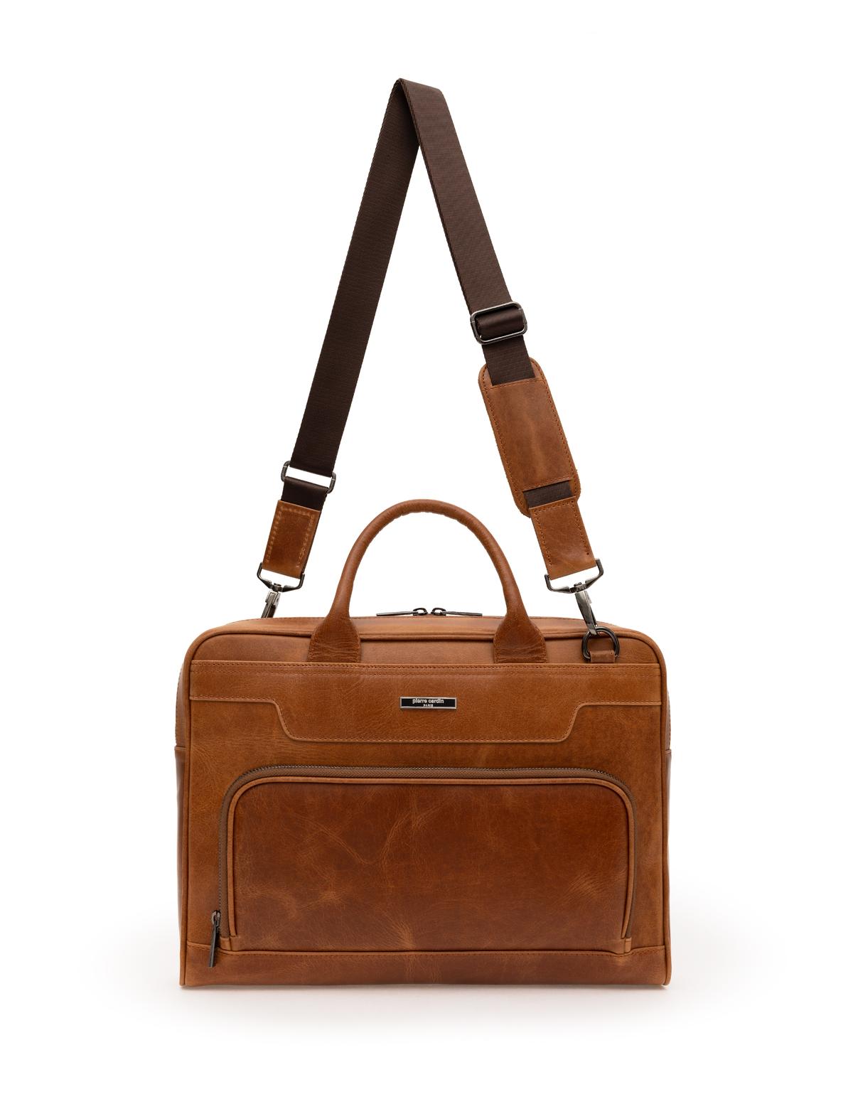 Erkek Taba %100 Deri Evrak Çantası - 50288590001