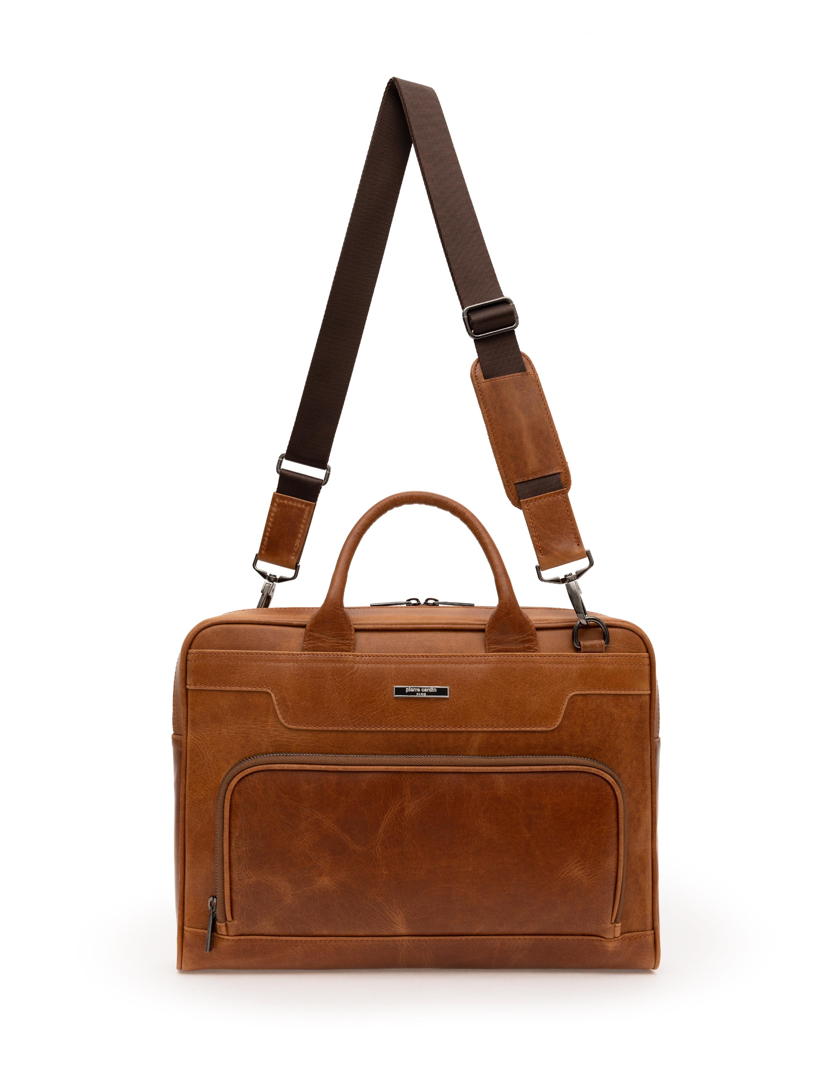 Erkek Taba %100 Deri Evrak Çantası