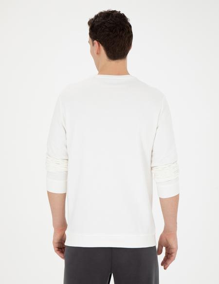 Ekru Regular Fit Sweatshirt - 50279523011