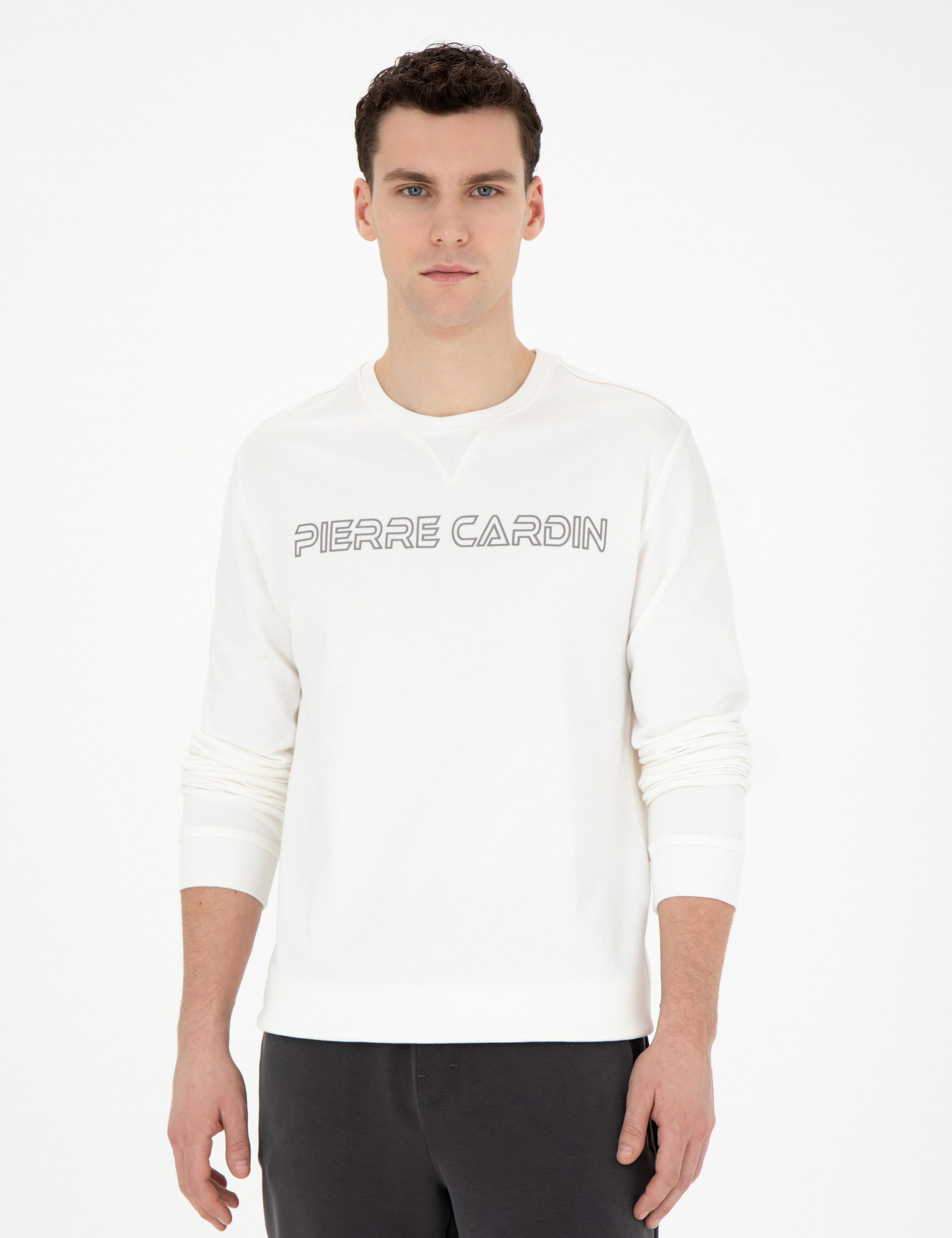 Ekru Regular Fit Sweatshirt