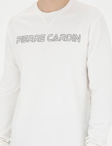 Ekru Regular Fit Sweatshirt