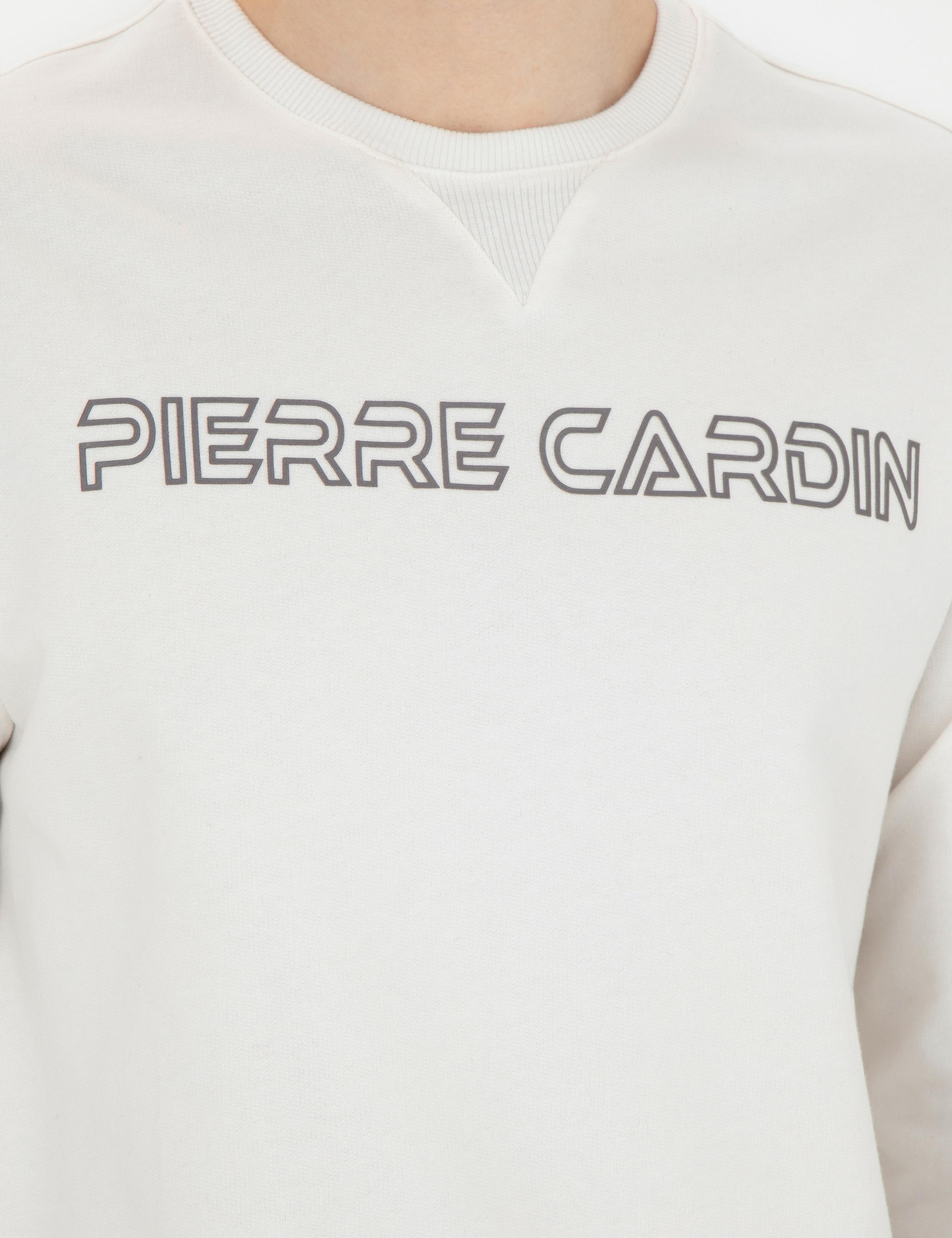 Ekru Regular Fit Sweatshirt