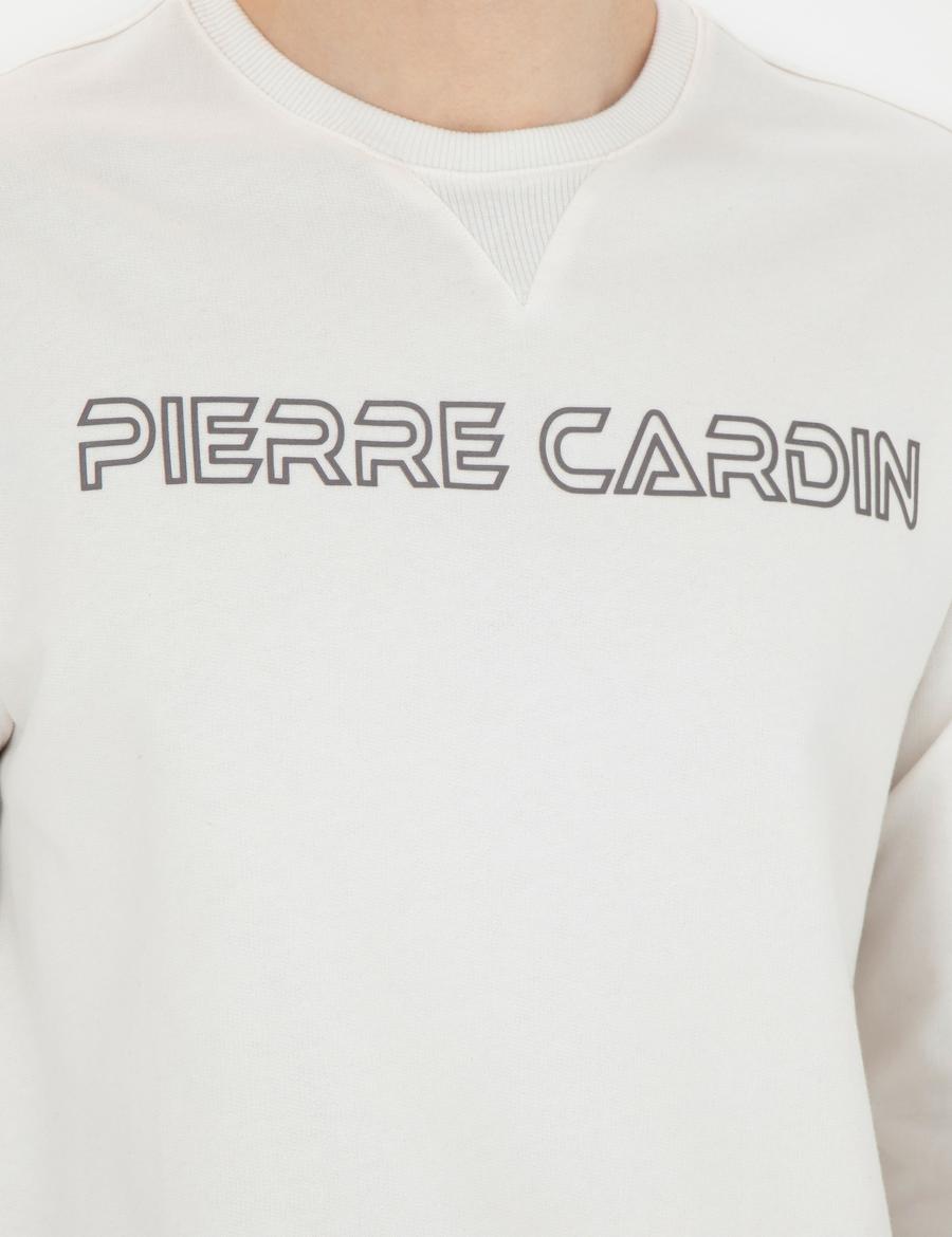Ekru Regular Fit Sweatshirt