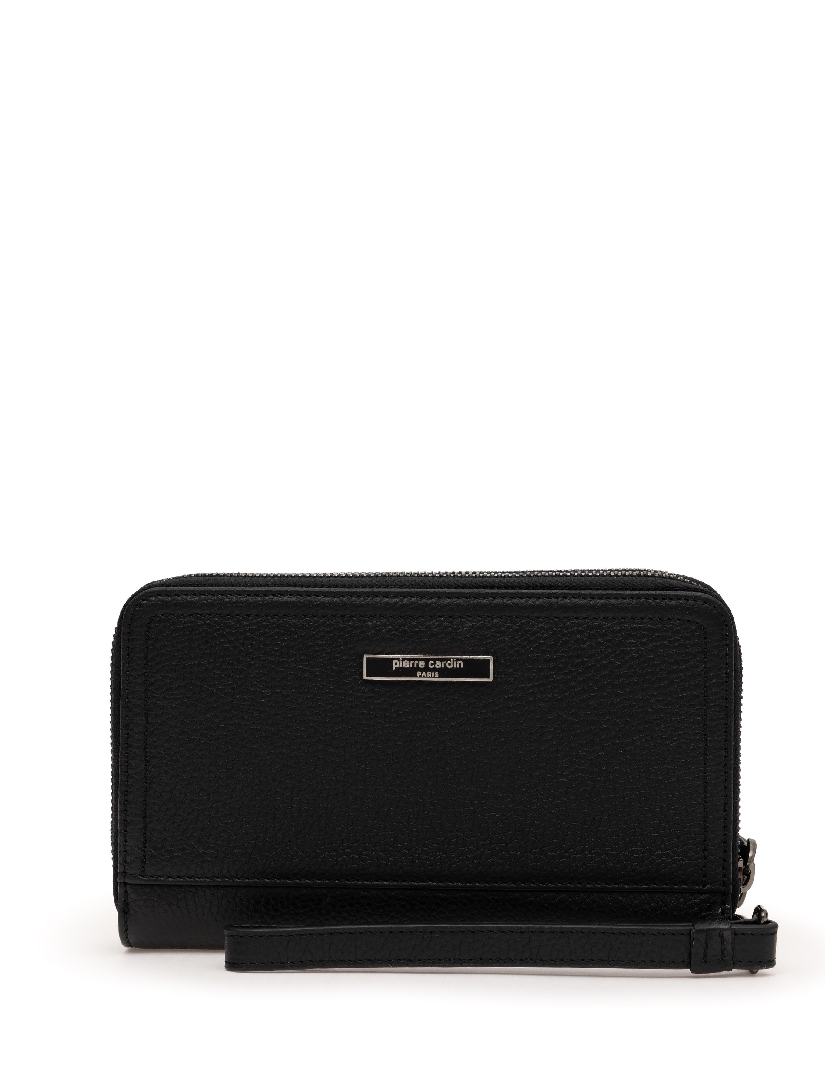 Erkek Siyah Deri El Çantası