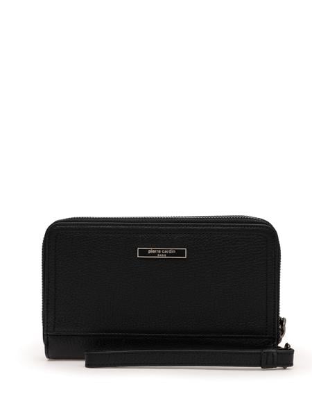 Erkek Siyah Deri El Çantası - 50288756002