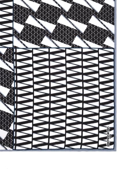 Siyah Desenli Mendil - 50294488001