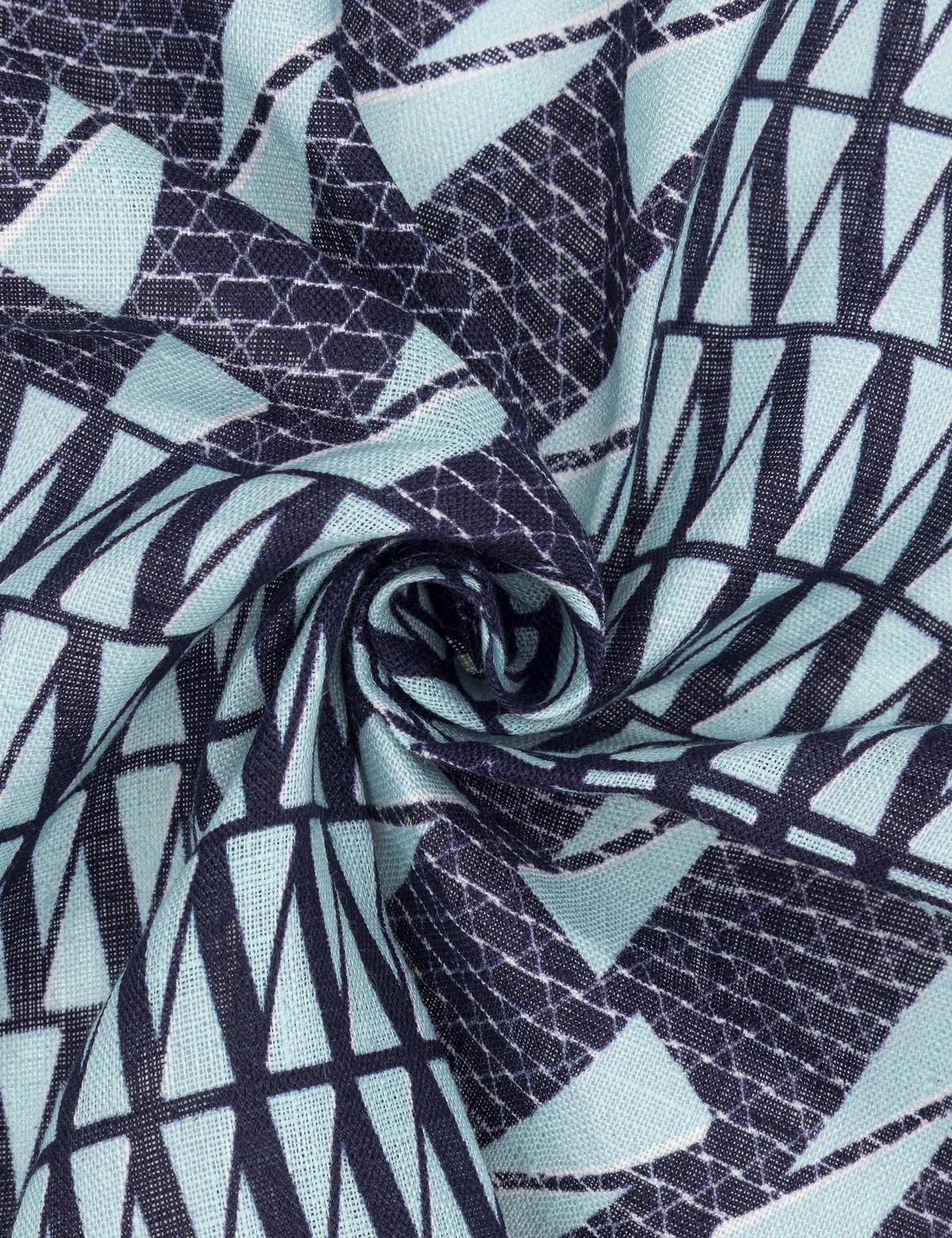 Mavi Keten Mendil - 50294489002