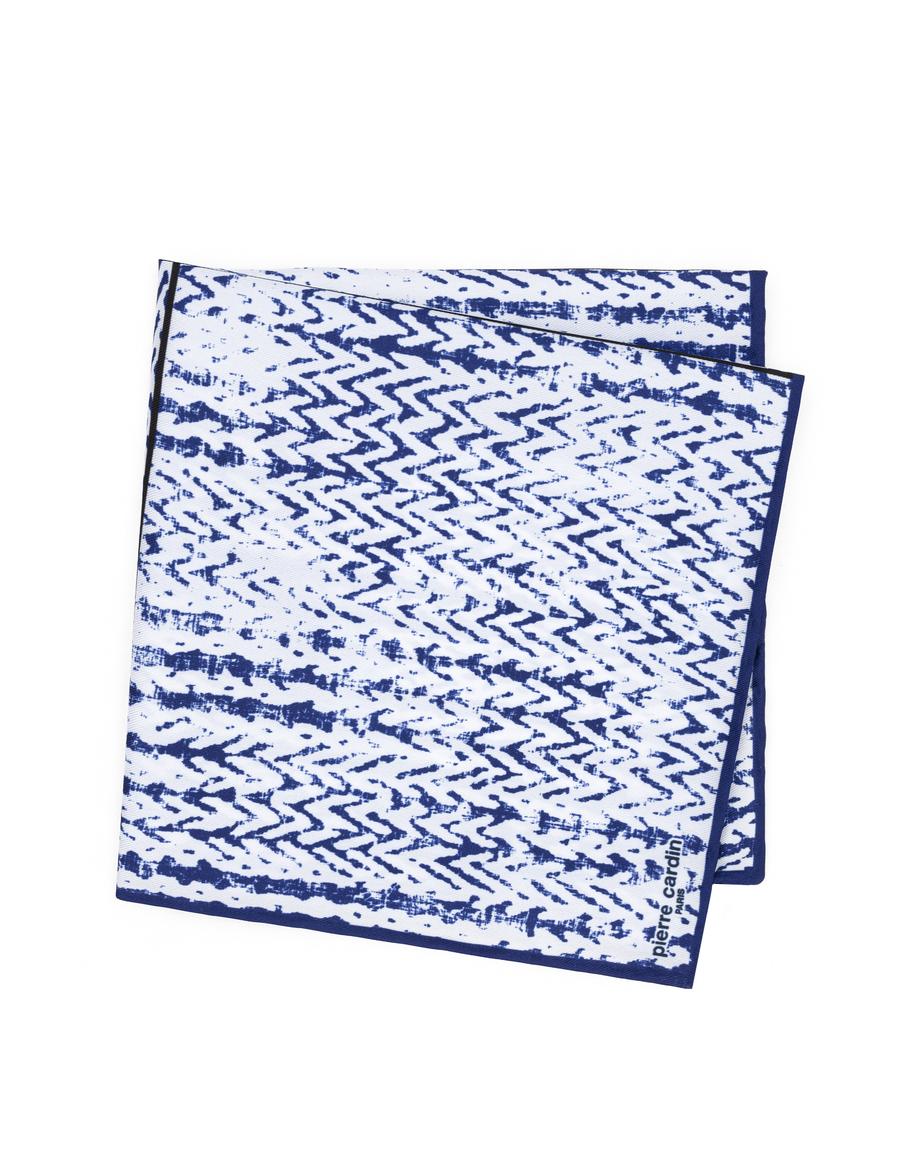 Lacivert Desenli Mendil