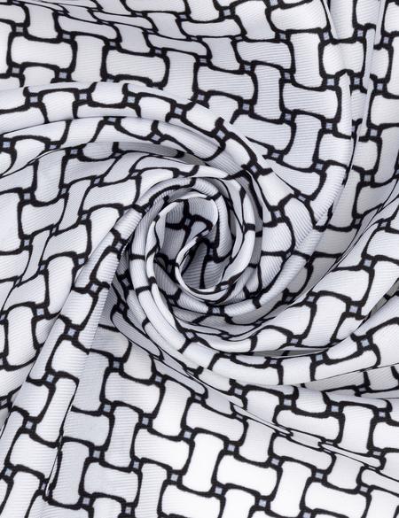 Siyah Desenli Mendil - 50294581001