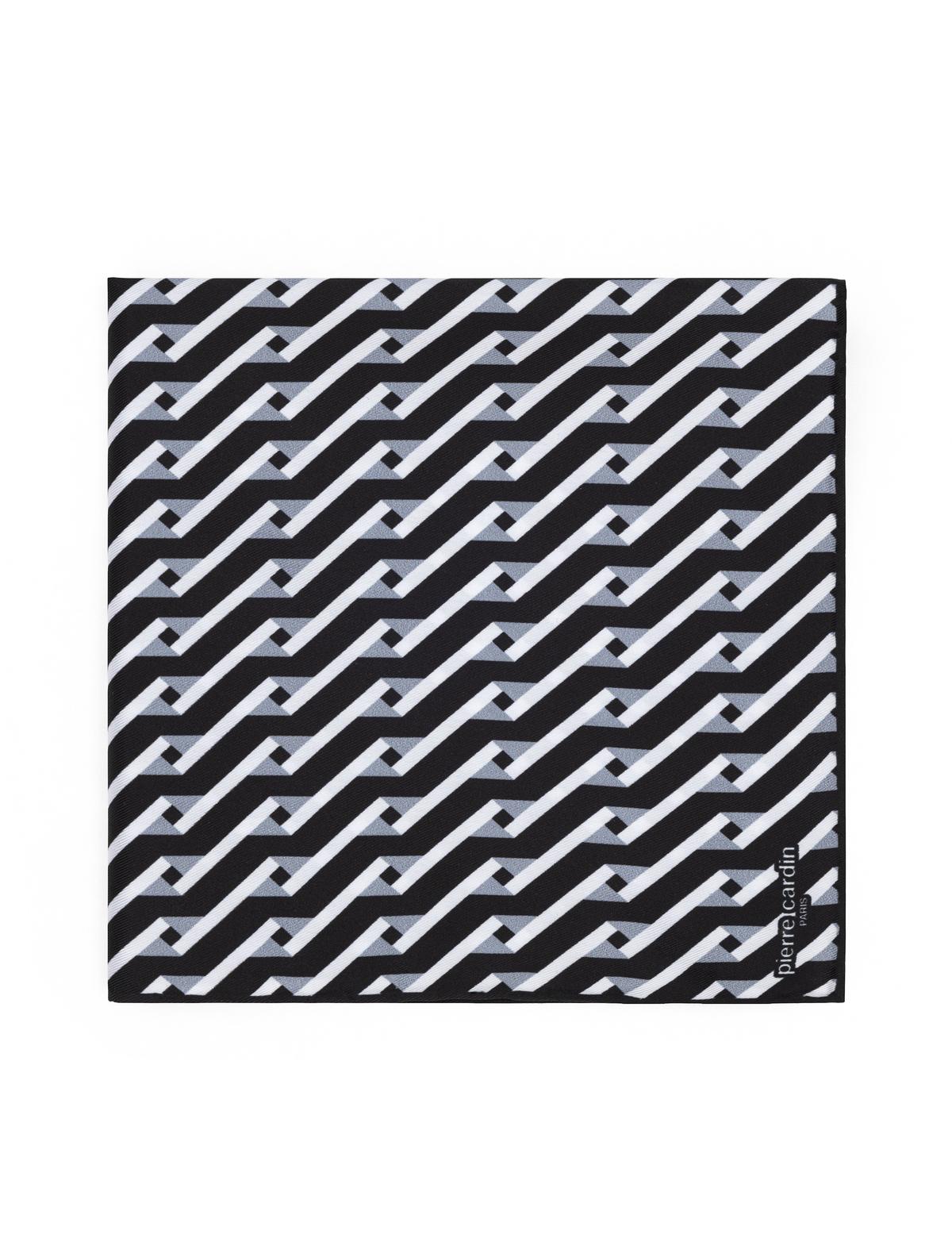 Siyah Desenli Mendil - 50294582001