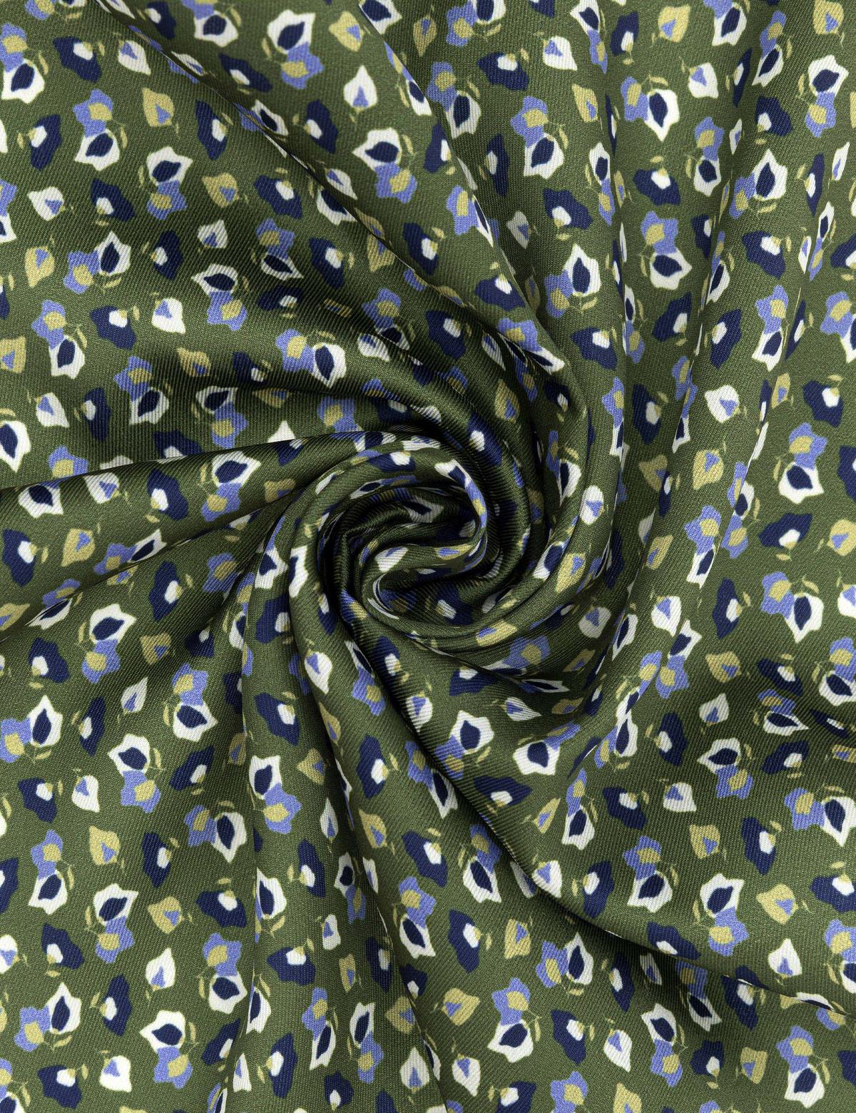 Yeşil Desenli Mendil - 50294583001