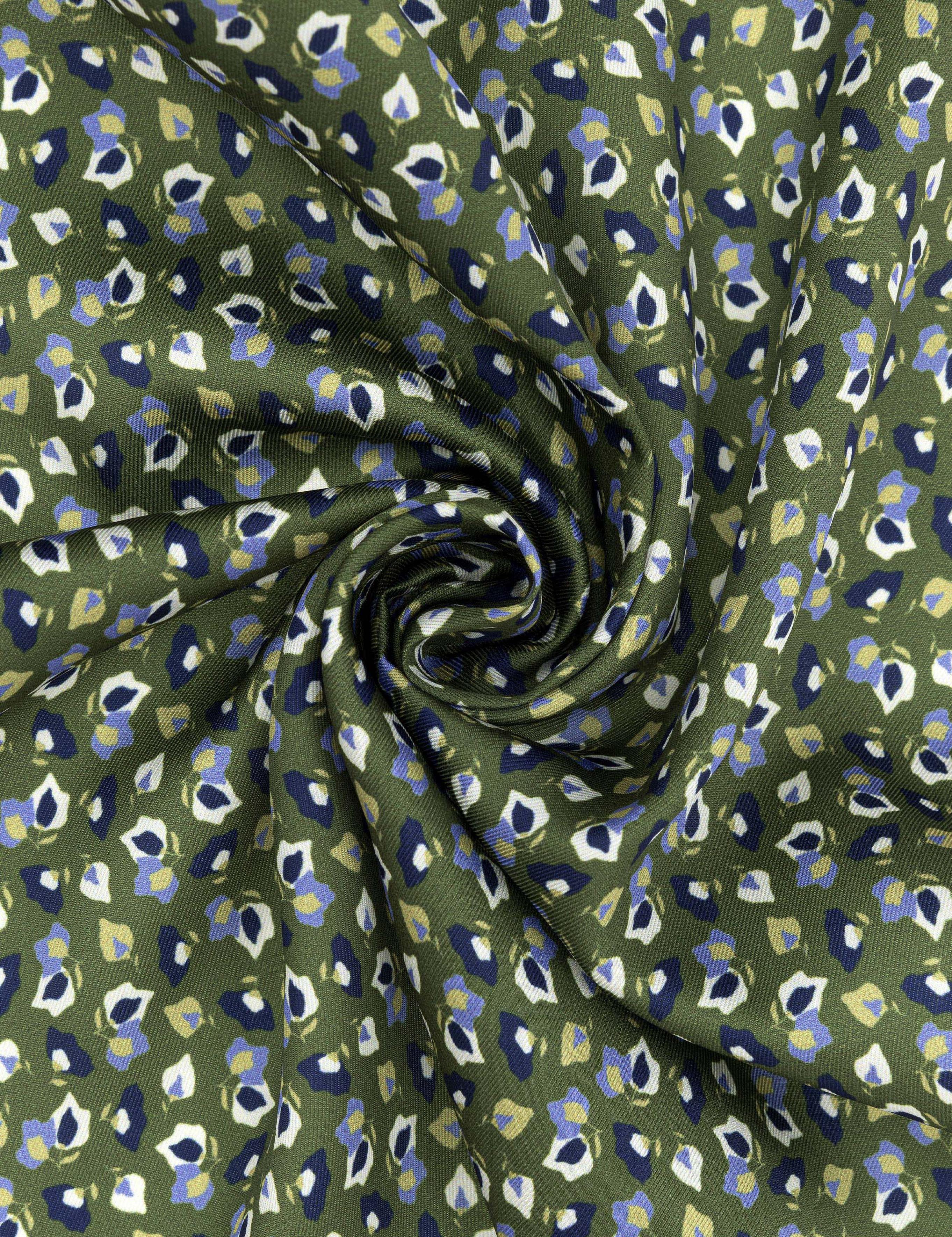 Yeşil Desenli Mendil