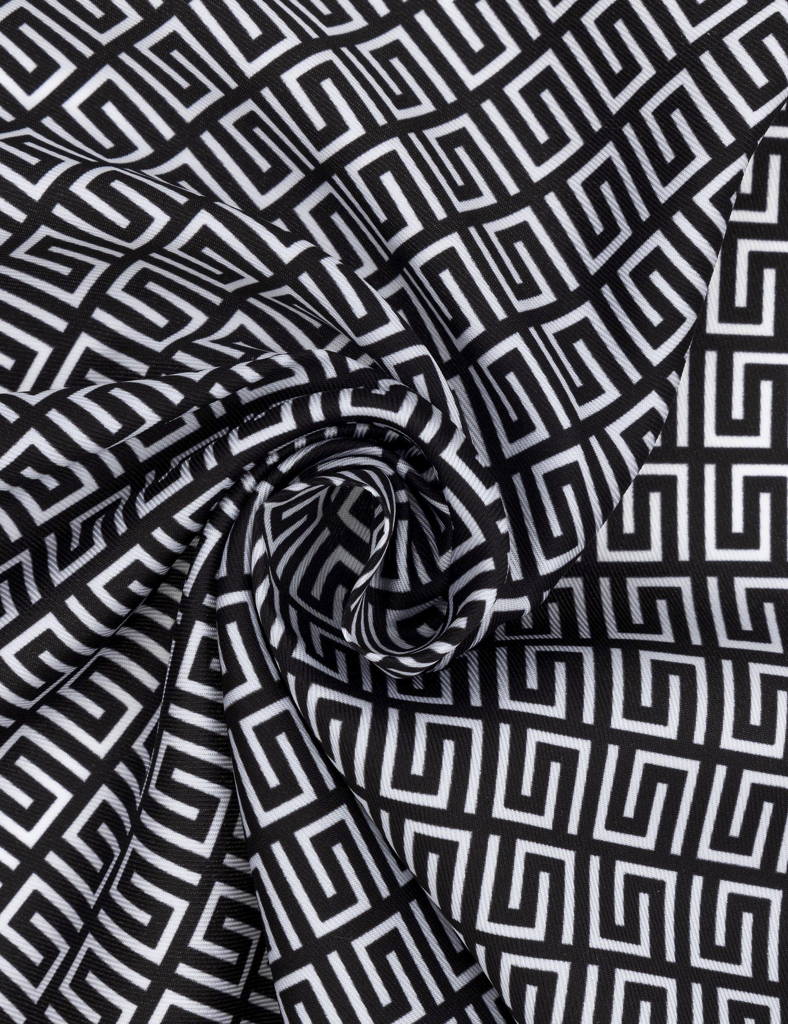 Siyah Desenli Mendil