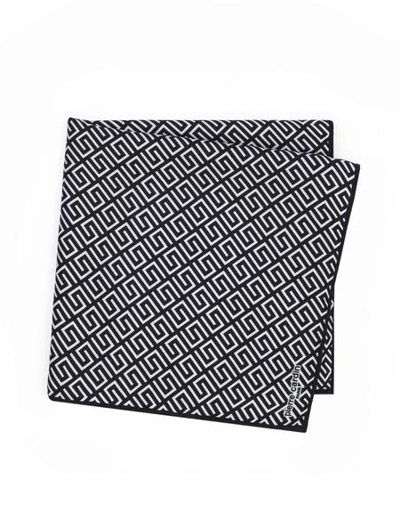 Siyah Desenli Mendil - 50294585001