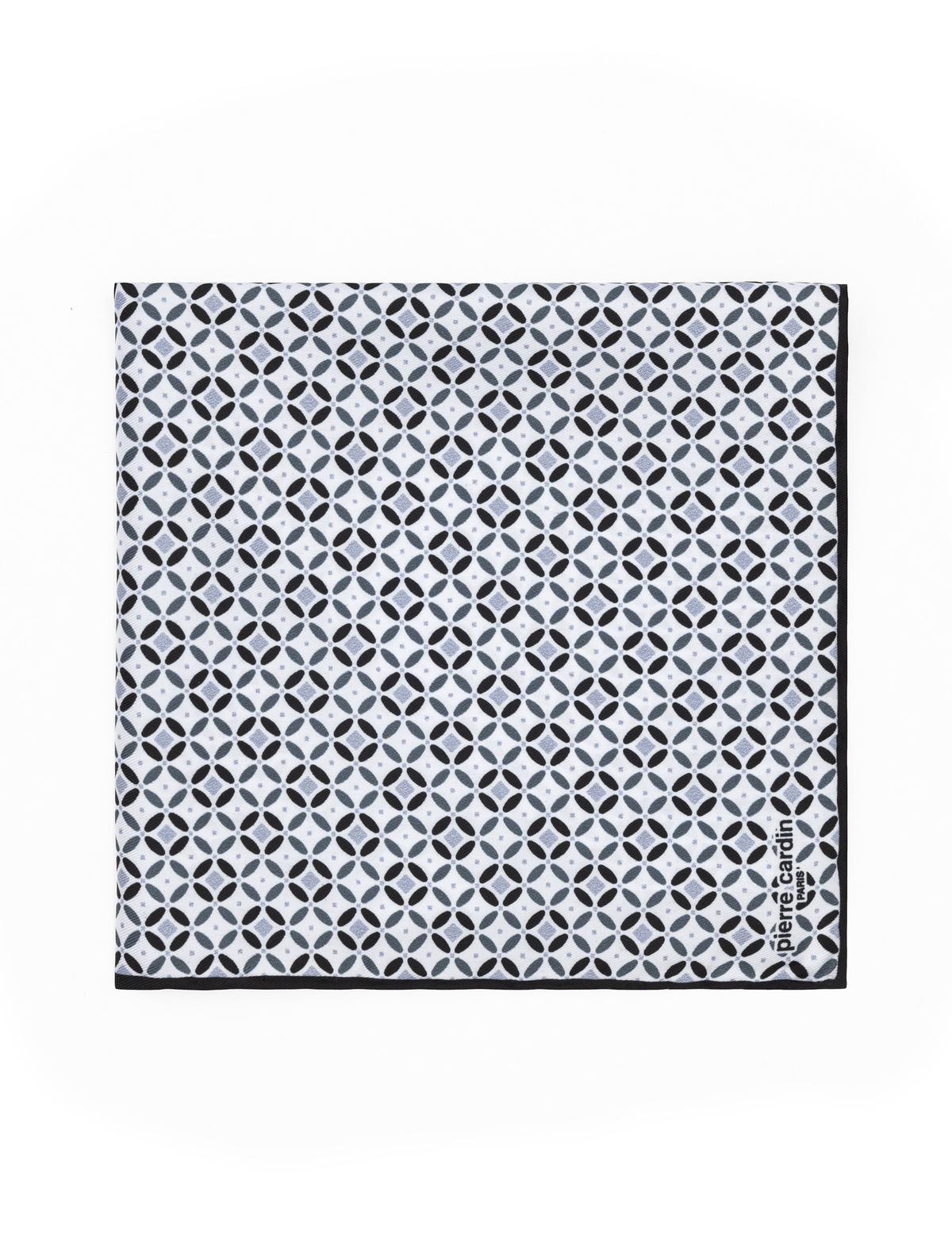 Siyah Desenli Mendil - 50294591001