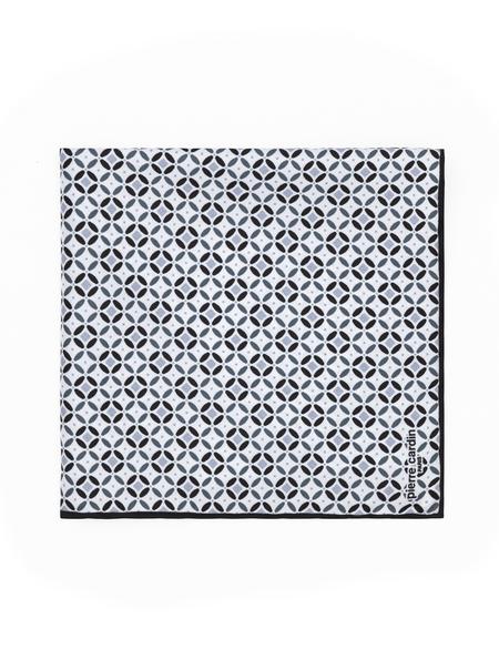 Siyah Desenli Mendil - 50294591001